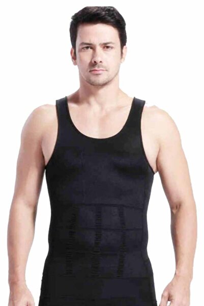 LİNOTTİ Corset negru pentru bărbați Formfit 6920