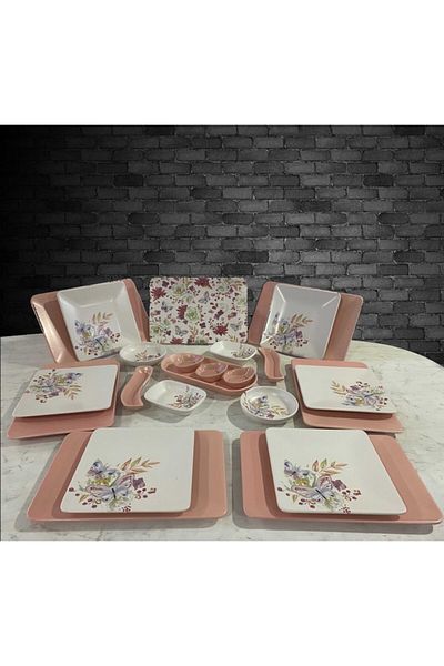 Keramika Spring Breakfast Set 23 Pieces