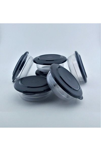 Tupperware Kristalin Bowl 275 ml Black - Set of 6