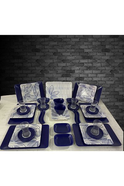Keramika Alisa Breakfast Set 34 Pieces