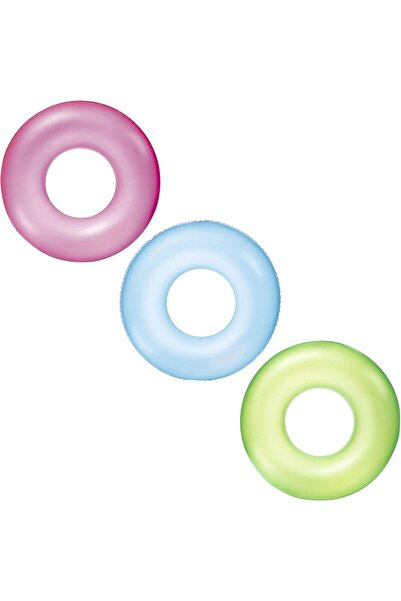 BESTWAY Renkli Buzlu Neon Simit 76 cm 36024