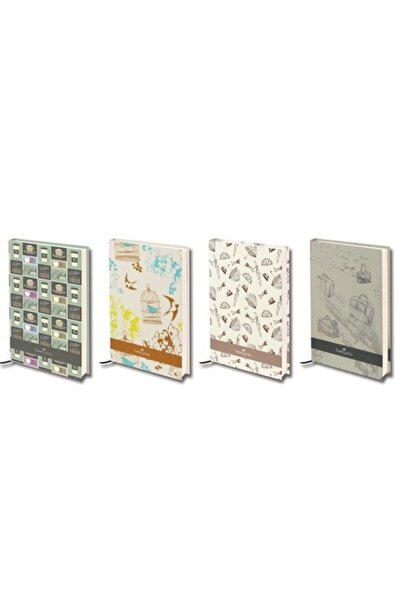 Faber Castell Modelist Notebook Nostalgia Unlined Hard Cover 120 Sheets