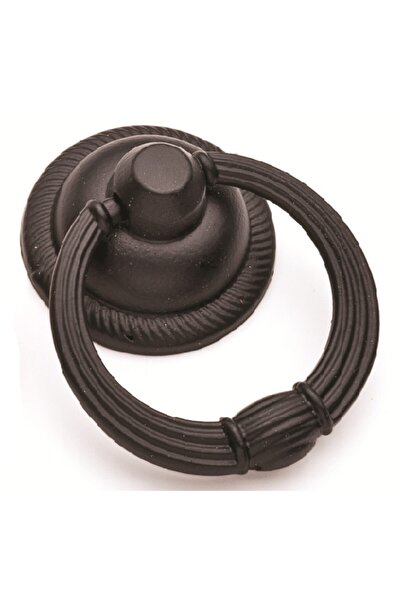 Özsan Halka Sarkaç Sallama Siyah Mobilya Dolap Çekmece Kulp (1 ADET)