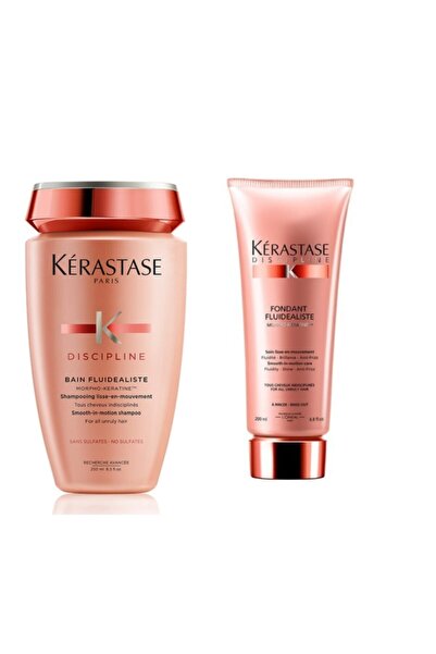 Kerastase Discipline Bain Fluidealiste Sulfatsız Şampuan 250ml Sülfatsız Krem 200ml 3474636400195