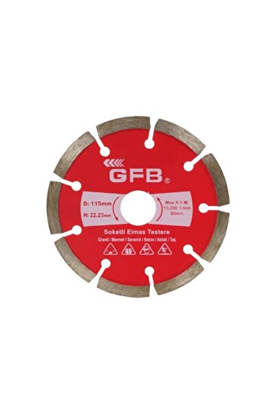 GFB 180 Mm Soketli Elmas Beton Mermer Granit Kesici