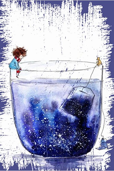 hediyeniburadabul Ρετρό Ξύλινη Αφίσα Τοίχου 20x30