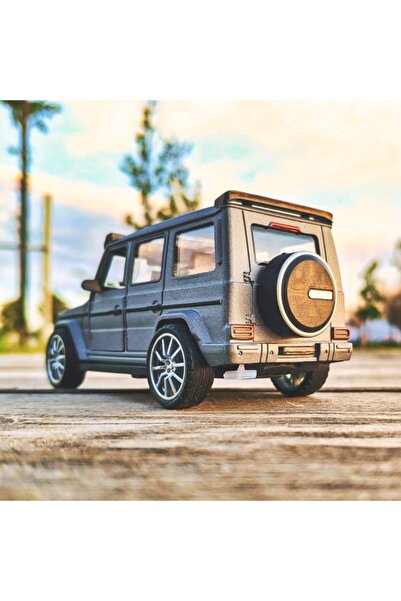 MERCEDES Benz G63 Koleksiyon Metal Araba 12cm Jip Gri