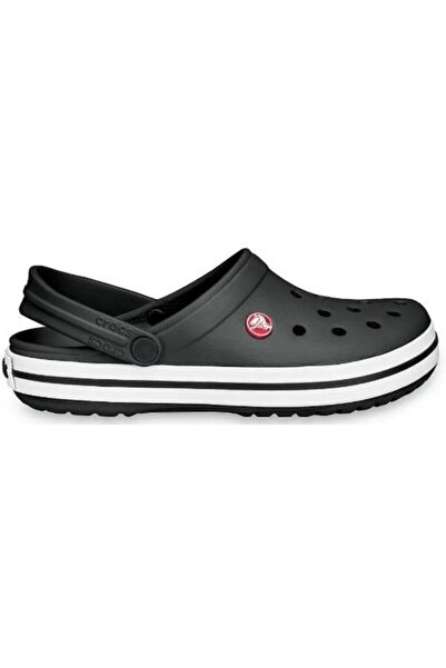 AYES Crocs Unisex Black Crocband Slippers 11016