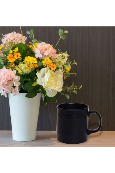 Keramika 10 cm Matte Black Mug