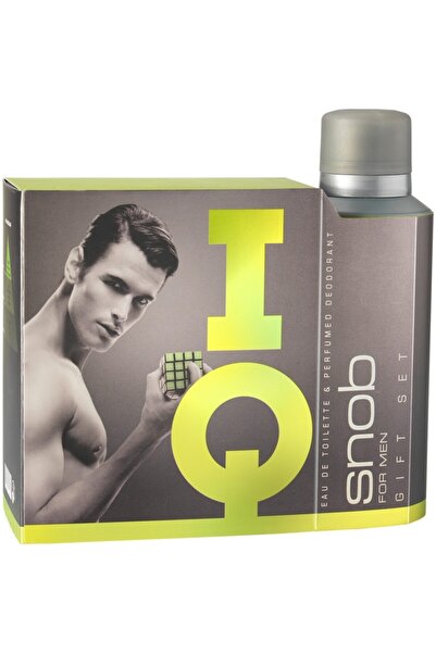 Snob Iq Edt 100 Ml Erkek Parfüm  +150 Ml Deodorant