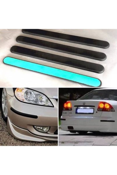 DizaynAutoGarage Honda Civic Vtec 2 Makyajsız Tampon Koruyucu Bant Seti 4'lü