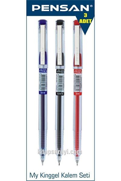 Pensan My King 0.5 Mm Jel Kalem Seti 3 Adet