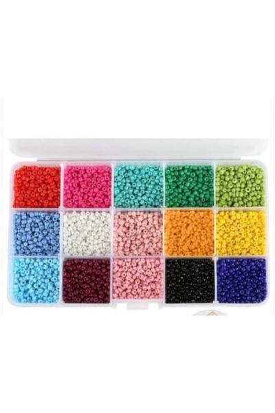 yiğit aksesuar Υλικό κατασκευής κοσμημάτων Σετ με χάντρες άμμου 3,5 χιλιοστών...