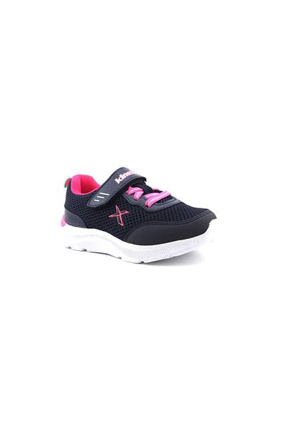 Kinetix Pitan Mesh 1fx Children's Sports Shoes-Navy Blue Neon Fuchsia