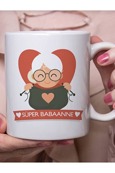 sıradışıhediyem Babaanne Baskılı Kupa Bardak