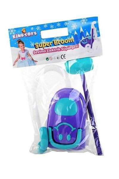 King Toys مكنسة كهربائية لطيفة
