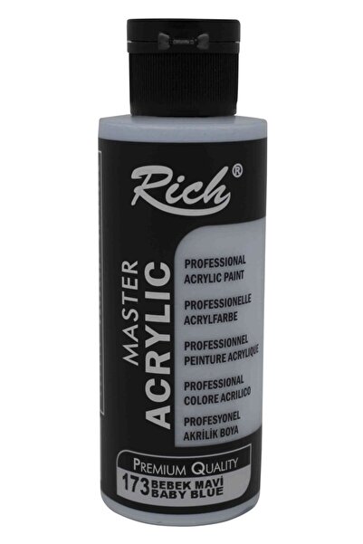 Rich Boya Rich Master Akrilik Boya 120 Cc Bebek Mavi