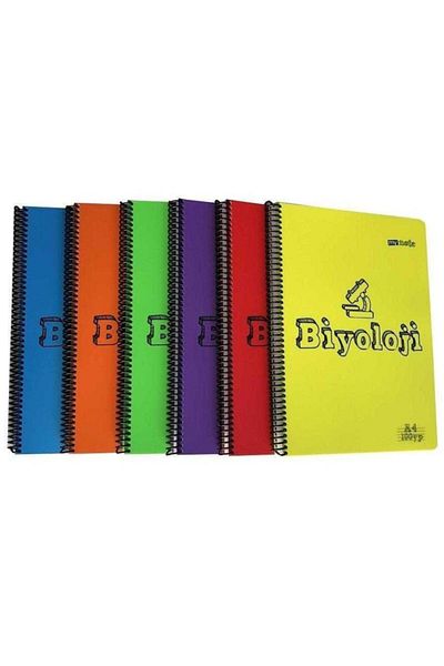 Umix My Note Biology Note مقاس A4 100 ورقة حلزونية - قطعة واحدة