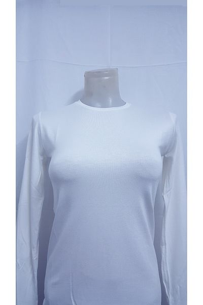 Ece Women's Crew Neck Long Sleeve Badi