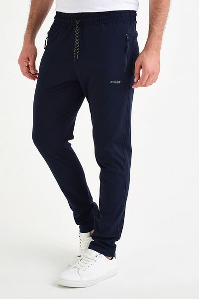 DYNAMO Tesatura de scufundări pentru pantaloni de sport de dimensiuni mari, albastru marin pentru bărbați