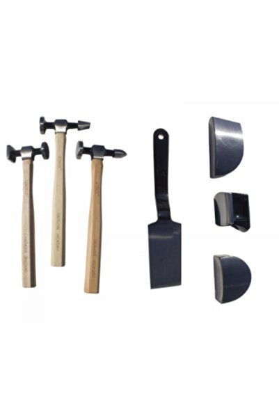 TROY 27299 Kaporta ve Tampon Düzeltme Alet Seti, 7 Parça