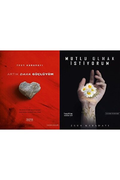 hayykitap Artık Daha Güçlüyüm+mutlu Olmak Istiyorum /zeus Kabadayı 2 Kitap Set