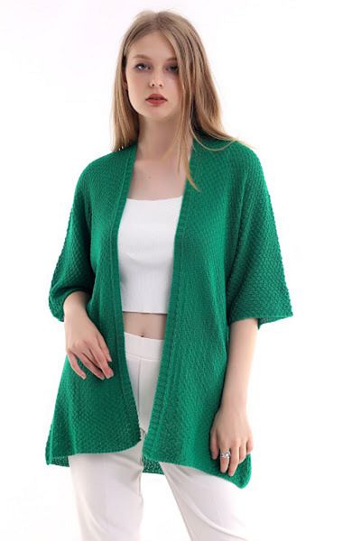LEBUAS Manecă liliac - Cardigan subțire de tricotaj de sezon