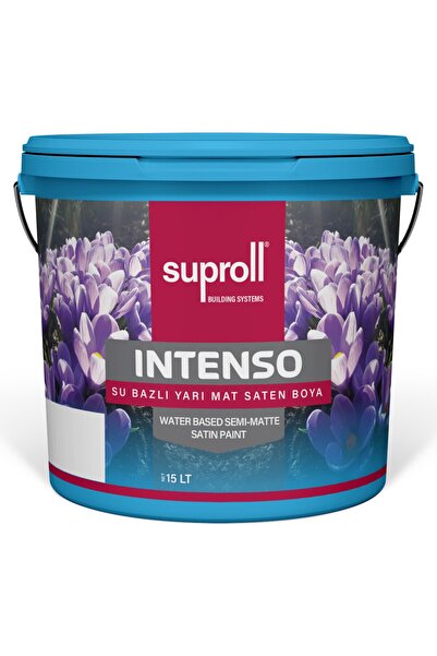SUPROLL Intenso Su Bazlı Yarı Mat Saten Iç Cephe Boyası 15 Lt