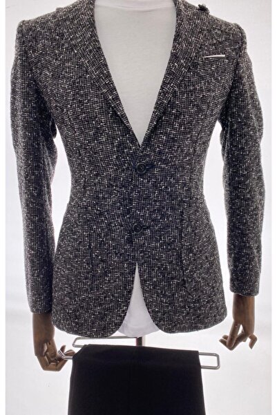 ENNİO TARDİNİ İTALY Ennıo Tardını Italy Erkek Slim Fit Yazlık Tek Ceket 60012...