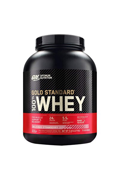 ON Optimum Nutrition Optimum Gold Standard Whey Protein Tozu 2273 gr - Çilekli