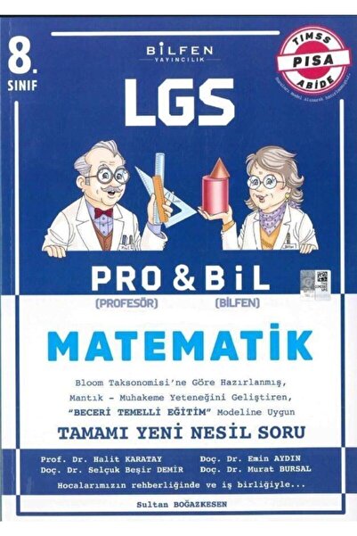 Bilfen Yayınları 8. Sınıf Pro Bil Matematik Fen Türkçe Soru Bankası Seti 3 Kitap