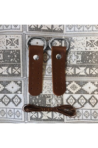 Alfa Tasarım خنفساء من الجلد الطبيعي - رأس خياطة مقبض الحقيبة (مع إكسسوارات ب...