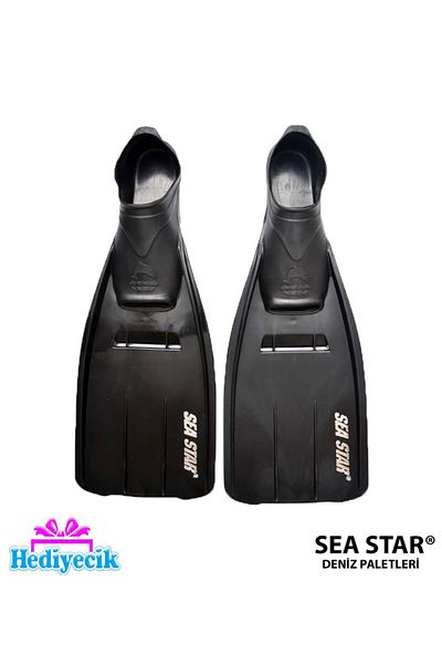hediyecik Long Free Diving Pallet Sea And Pool Pallet Black