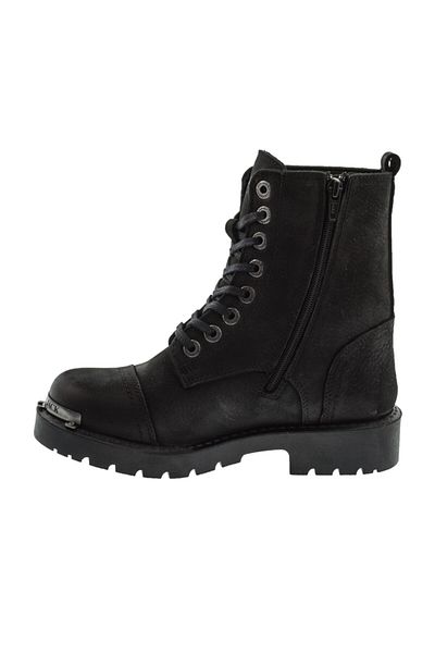 Hammer Jack Black Washed Nubuck Γυναικείες Μπότες 102 17600-g