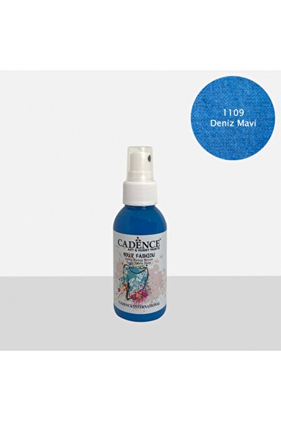 Cadence Kumaş Sprey Boya 1109 Deniz Mavi 100ml