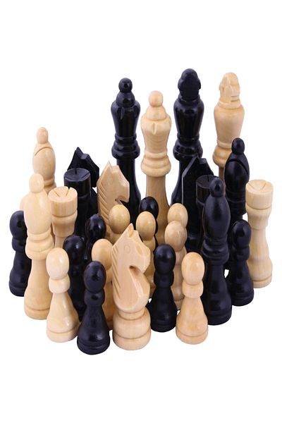 Star Okey Star Vip Walnut Large Chess Set