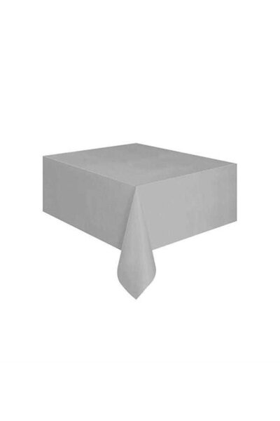 Kullan At Market Tablecloth Patternless Local Silver 137X183 Cm 1 Piece in a Package