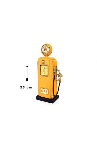 myglobal Decorative Metal Fuel Pump Gift Trinket Piggy Bank
