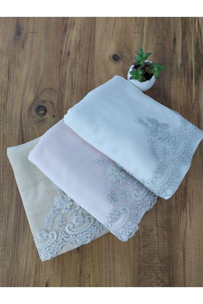 Çeyiz Bahçesi Σετ πετσετών Vera 3 τεμαχίων Velvet 50&90