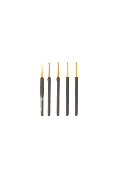 Tulip Balımm Örgü Evi 5 τεμαχίων Mind Black Handle Special Σετ βελονάκι