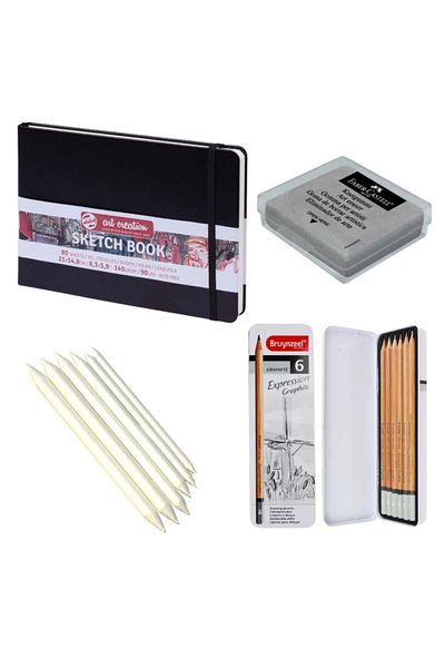 Talens Charcoal Sketch Starter Set - 15
