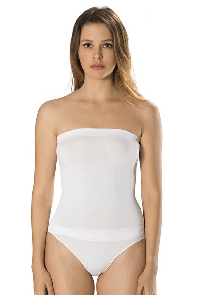 Formactive Μακρύ στράπλες φόρεμα 2025