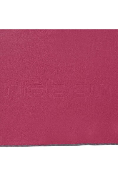 Decathlon Nabaıjı - Mikrofiber Plaj Havlusu L Boy 80 X 130 Cm Pembe