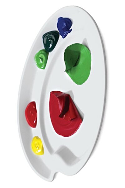 Mijello Akrilik Elipse Palet 31x36,5cm 151069