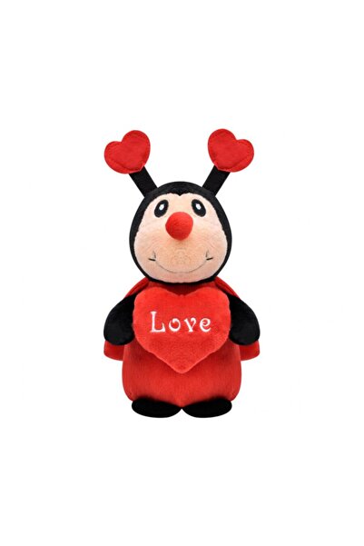 SELAY TOYS قلب قطيفة على شكل خنفساء