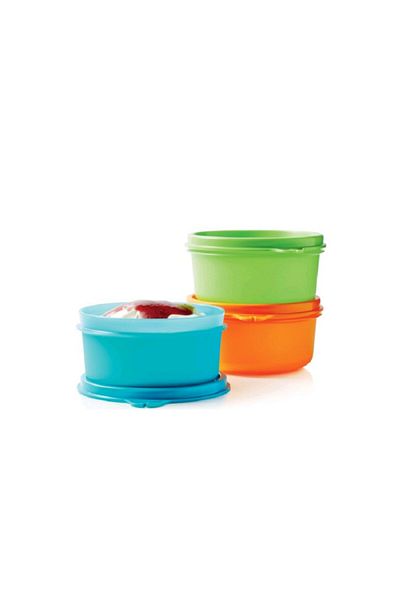 Tupperware Mini Refrigerator Storage Container Candy Triplets Food Container Hsgl Colorful