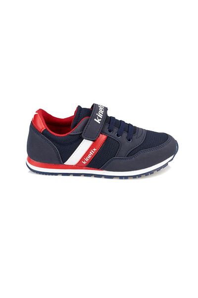Kinetix PAYOF Navy Blue Red Boys' Sneakers100242449