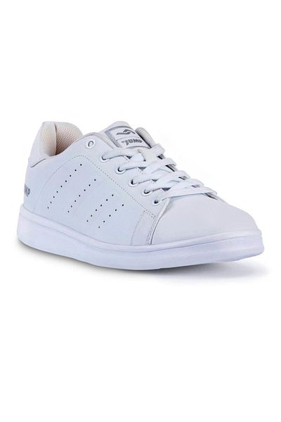 Jump Men's Black White Comfort Thin Sole Walking Sports Shoes
