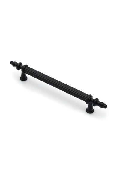 Metax Black Dove Rustic Furniture Handle - 224 mm Matte