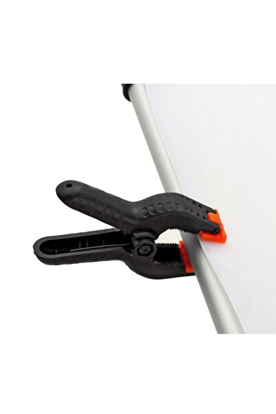 Ihvan Group Profesyonel Stüdyo Mandalı - Fon Stand Perde Green Screen Tutucu (6 ADET/4İNÇ/10,16CM) Mandal Clamp